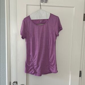 GAIAM Lavender Short Sleeve Tee
